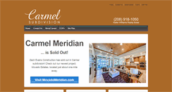 Desktop Screenshot of carmelmeridian.com